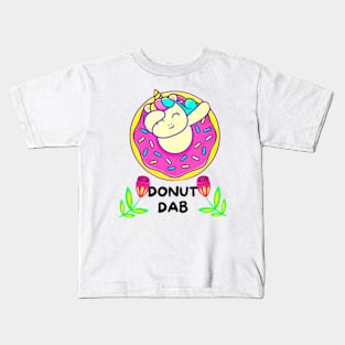 Donut Dab Kids T-Shirt